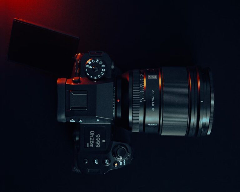 Close-up detail shot of the new Viltrox AF 35mm f/1.2 LAB N lens, focusing on the dedicated aperture ring.